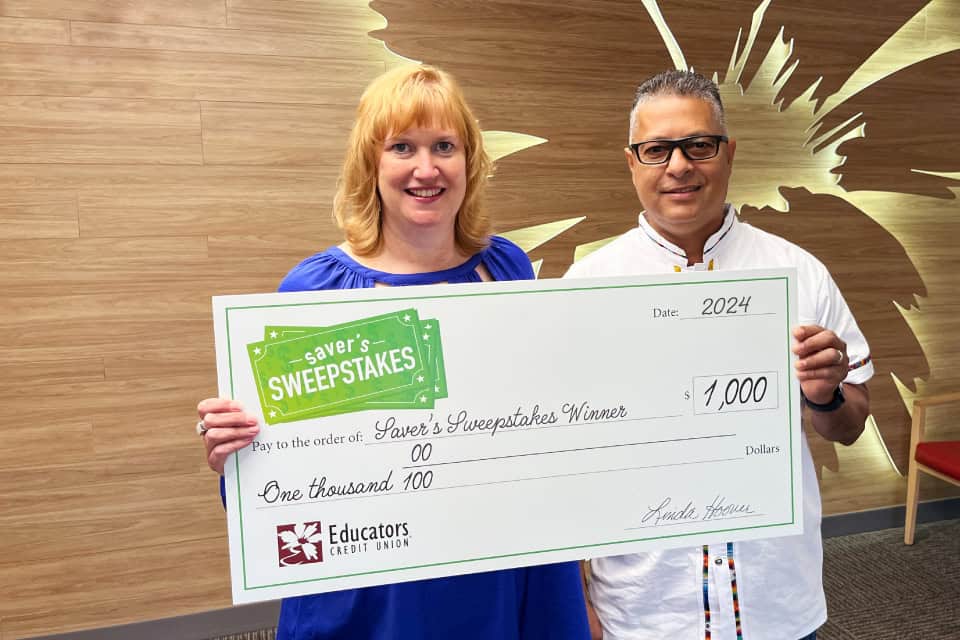 saver sweepstakes winners